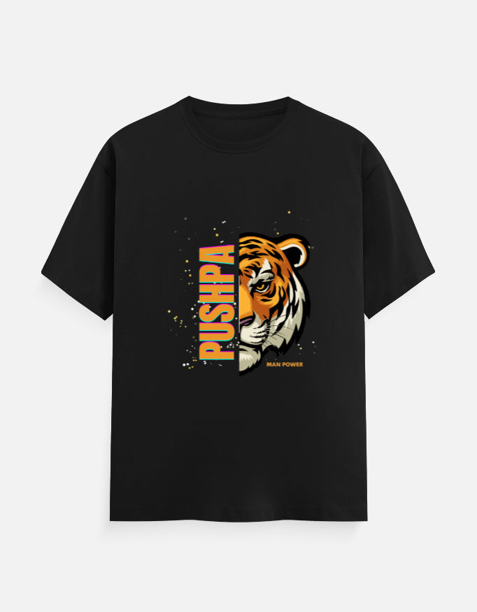 Black Oversized T-Shirt | Premium 100% Cotton Unisex Tee